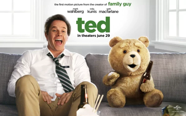 Mark Wahlberg Ted (Movie Character) movie Ted HD Desktop Wallpaper | Background Image