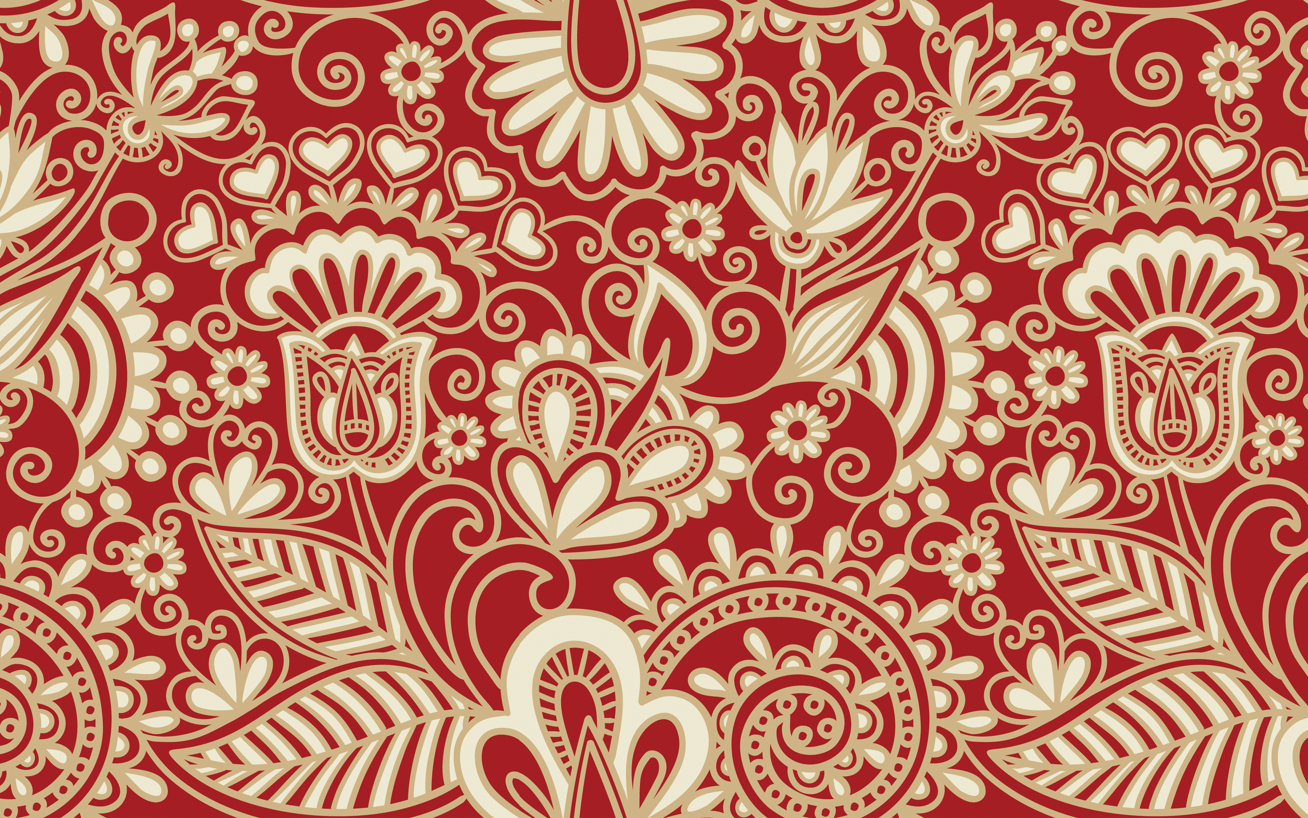 red tribal patterns tumblr