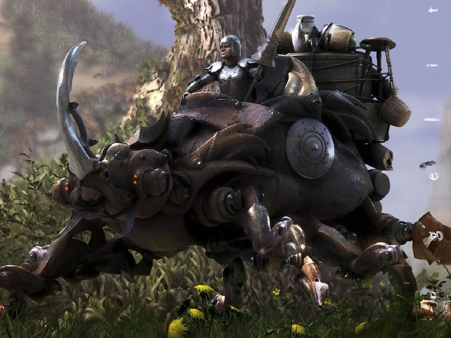 Download Sci Fi Steampunk Wallpaper by Angel Alonso