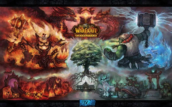 video game World Of Warcraft: Cataclysm HD Desktop Wallpaper | Background Image