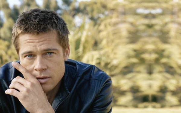 Celebrity Brad Pitt HD Desktop Wallpaper | Background Image