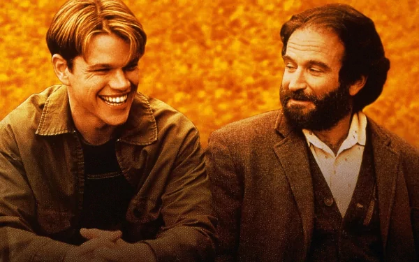 Matt Damon Robin Williams movie Good Will Hunting HD Desktop Wallpaper | Background Image