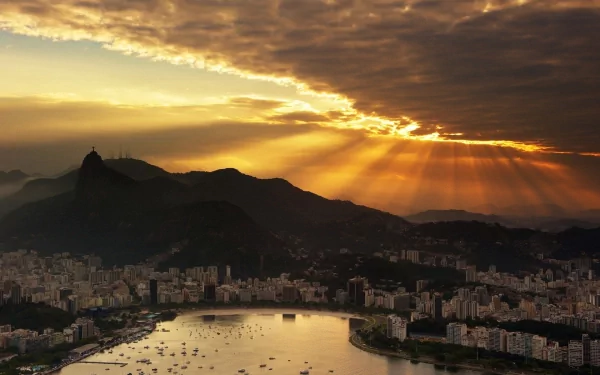 Brazil man made Rio de Janeiro HD Desktop Wallpaper | Background Image