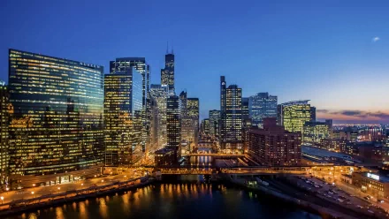 man made Chicago HD Desktop Wallpaper | Background Image