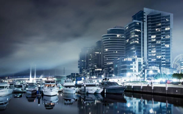 man made harbor HD Desktop Wallpaper | Background Image