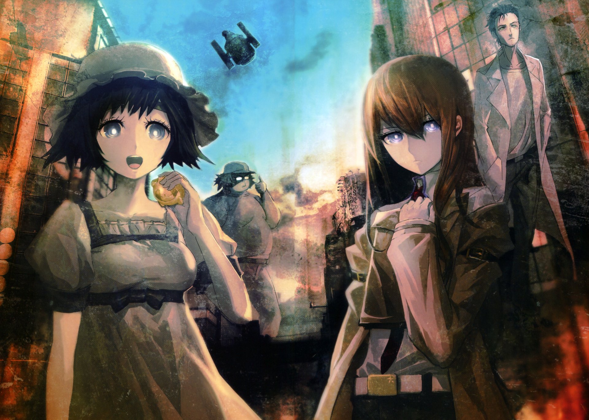 62 4k Ultra Hd Steins Gate Wallpapers Background Images