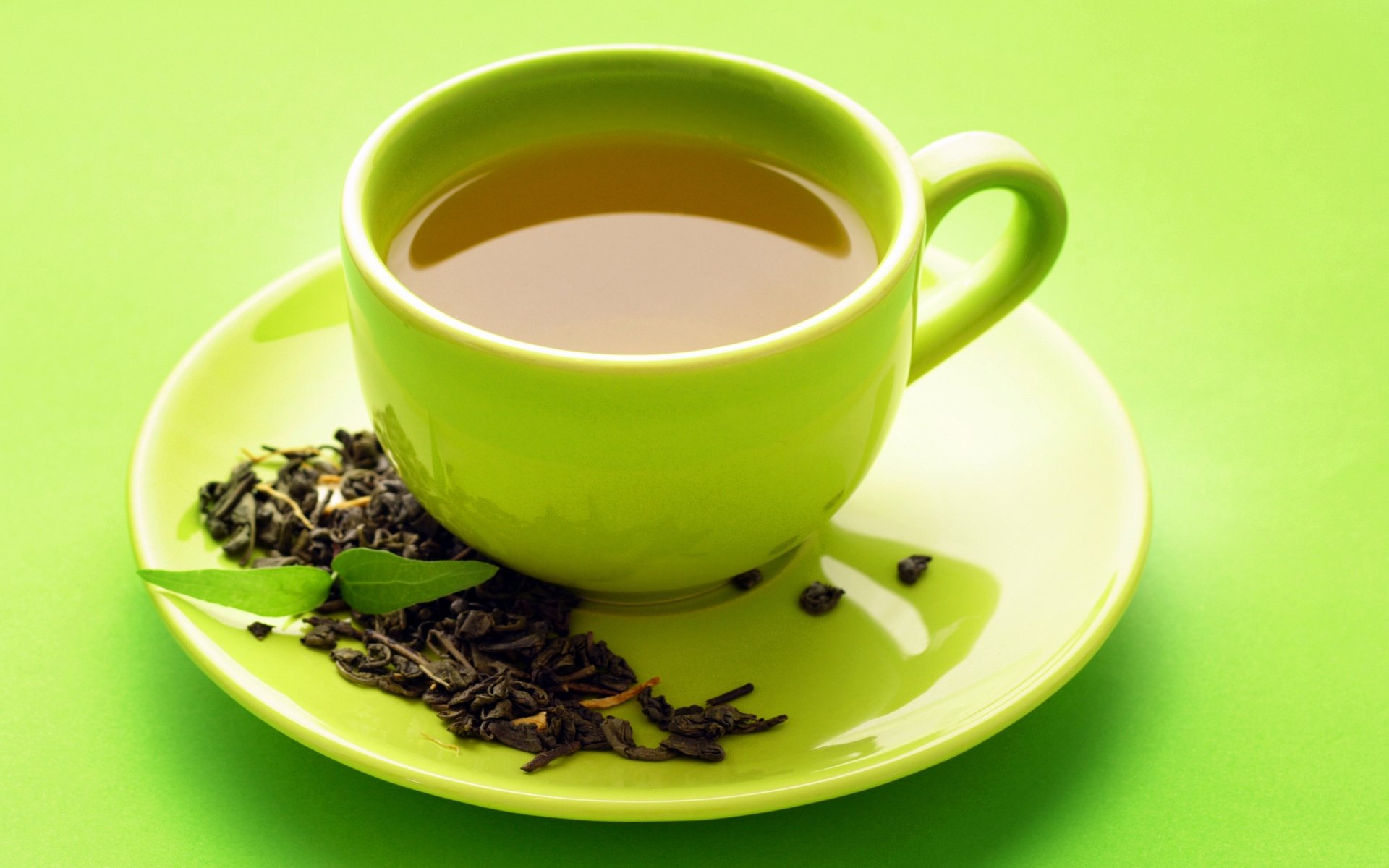 Refreshing Green Tea Bliss – HD Food & Beverage Wallpaper | 1920x1200 ...