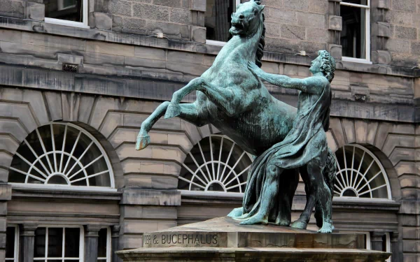  Alexander the Great And His Horse, Bucephalus