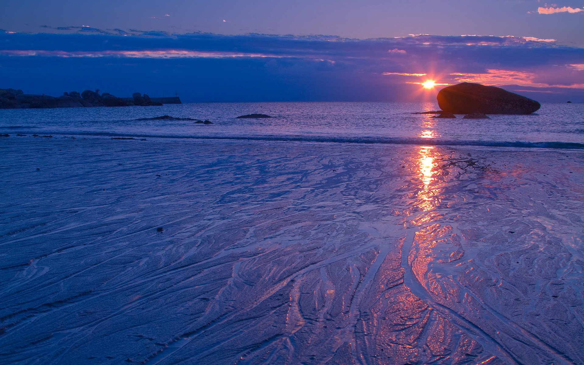 Download Nature Sunset HD Wallpaper