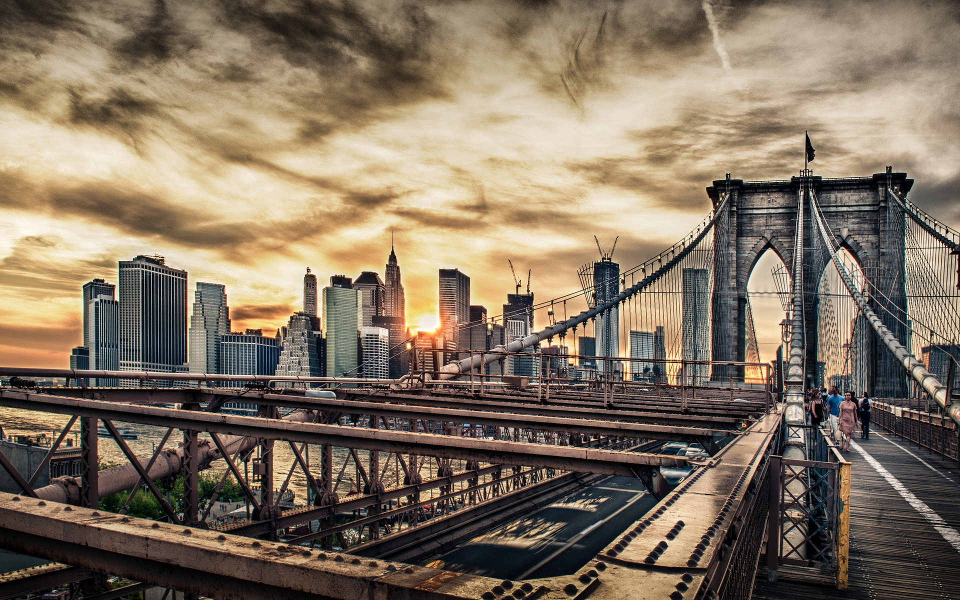 101 Brooklyn Bridge HD Wallpapers | Backgrounds - Wallpaper Abyss - Page 2