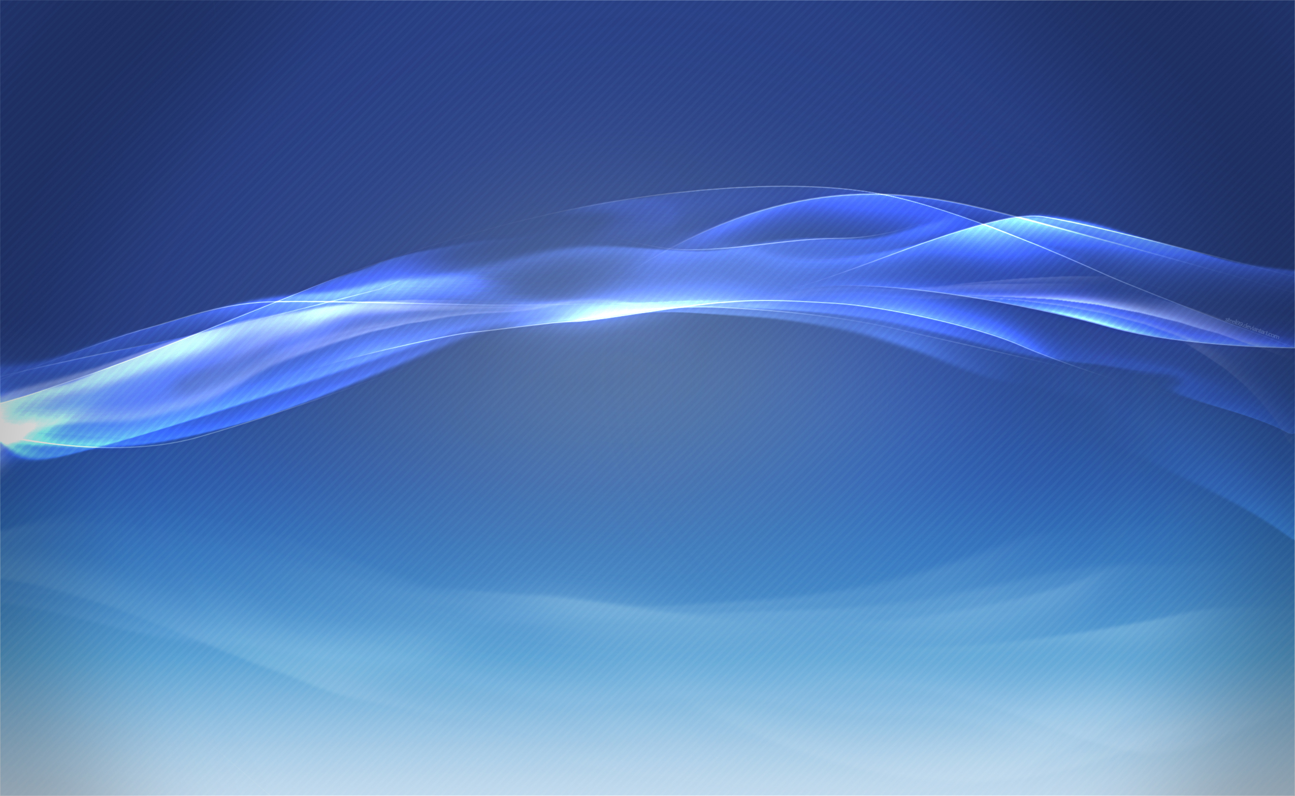 Abstract Blue HD Wallpaper | Background Image | 2550x1567
