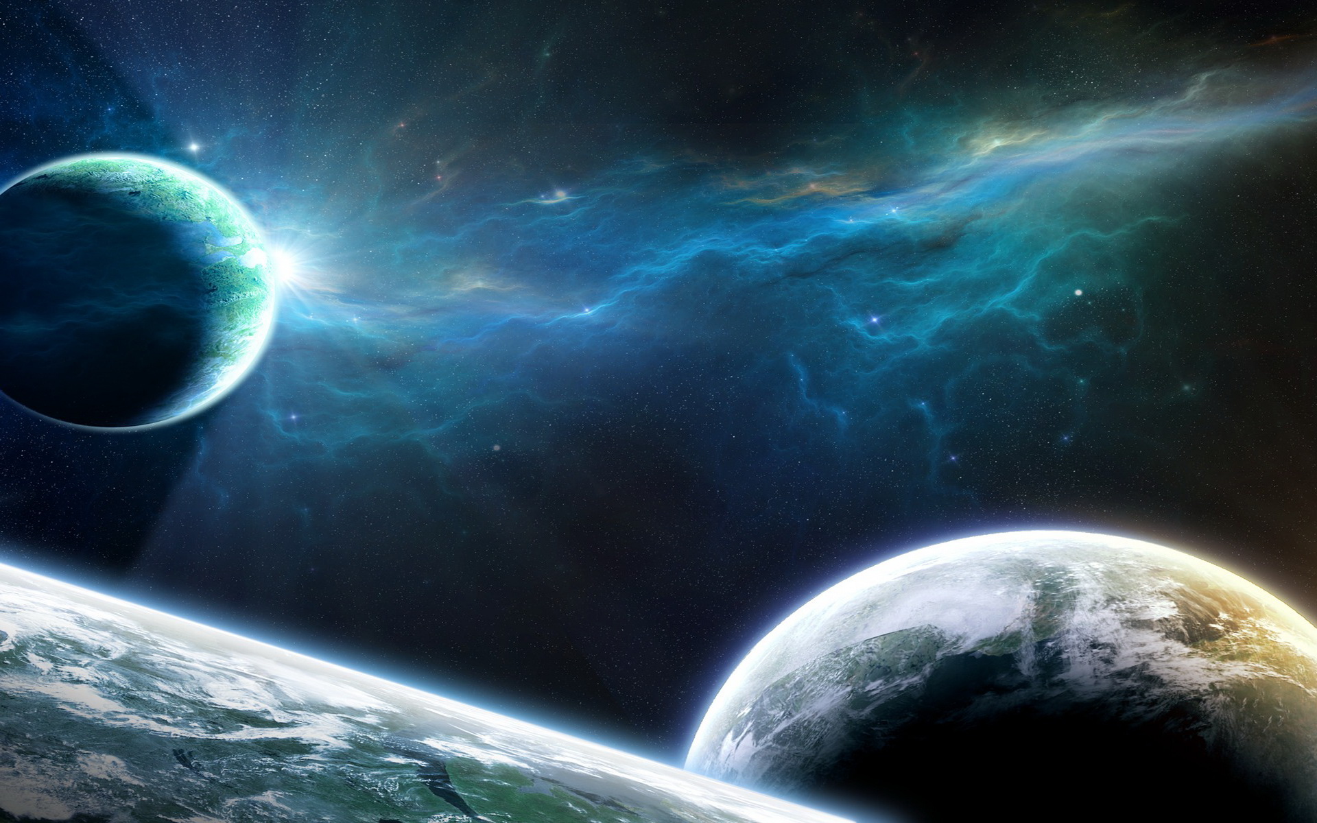 Sci Fi Planet HD Wallpaper