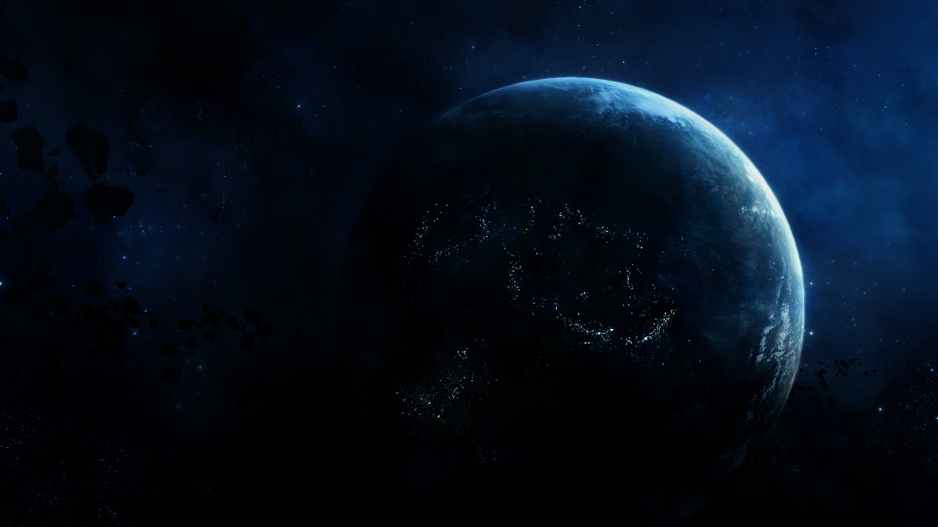 Download Sci Fi Planet HD Wallpaper