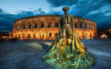 man made Colosseum HD Desktop Wallpaper | Background Image