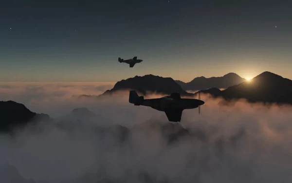 military North American P-51 Mustang HD Desktop Wallpaper | Background Image