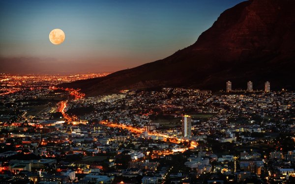 Man Made Cape Town Cities South Africa Ikapa HD Wallpaper | Background Image
