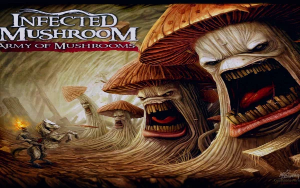 music Infected Mushroom HD Desktop Wallpaper | Background Image