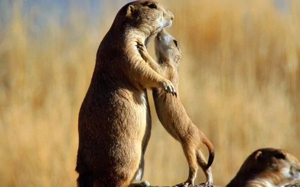 prarie dogs Animal prairie dog HD Desktop Wallpaper | Background Image