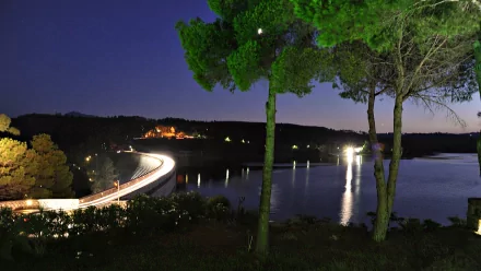 man made dam HD Desktop Wallpaper | Background Image