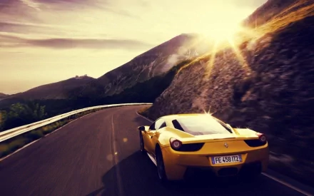 vehicle Ferrari 458 Italia HD Desktop Wallpaper | Background Image