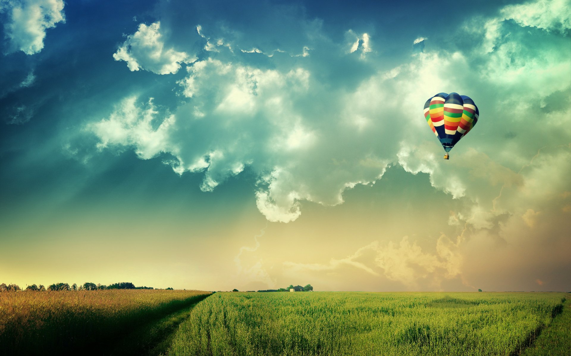 Hot Air Balloon HD Wallpaper | Background Image ...