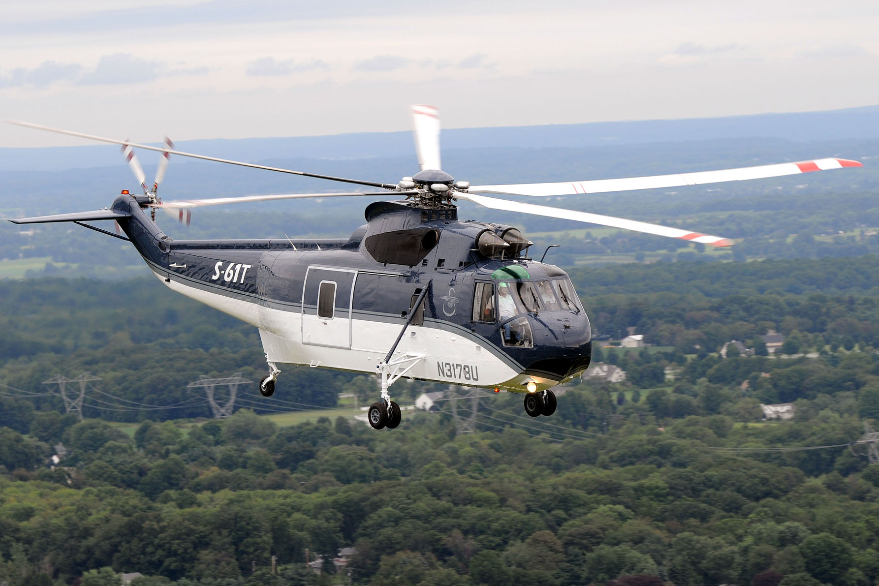 Vehicles Sikorsky S 61T HD Wallpaper | Background Image