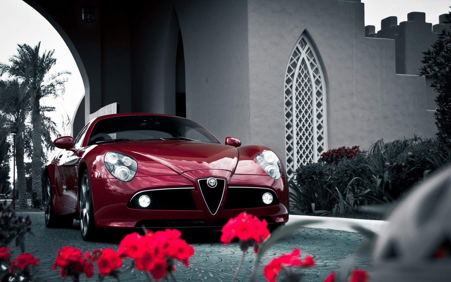 Download Vehicle Alfa Romeo 8C Competizione HD Wallpaper