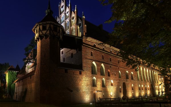 Man Made Malbork Castle Castles Poland HD Wallpaper | Background Image