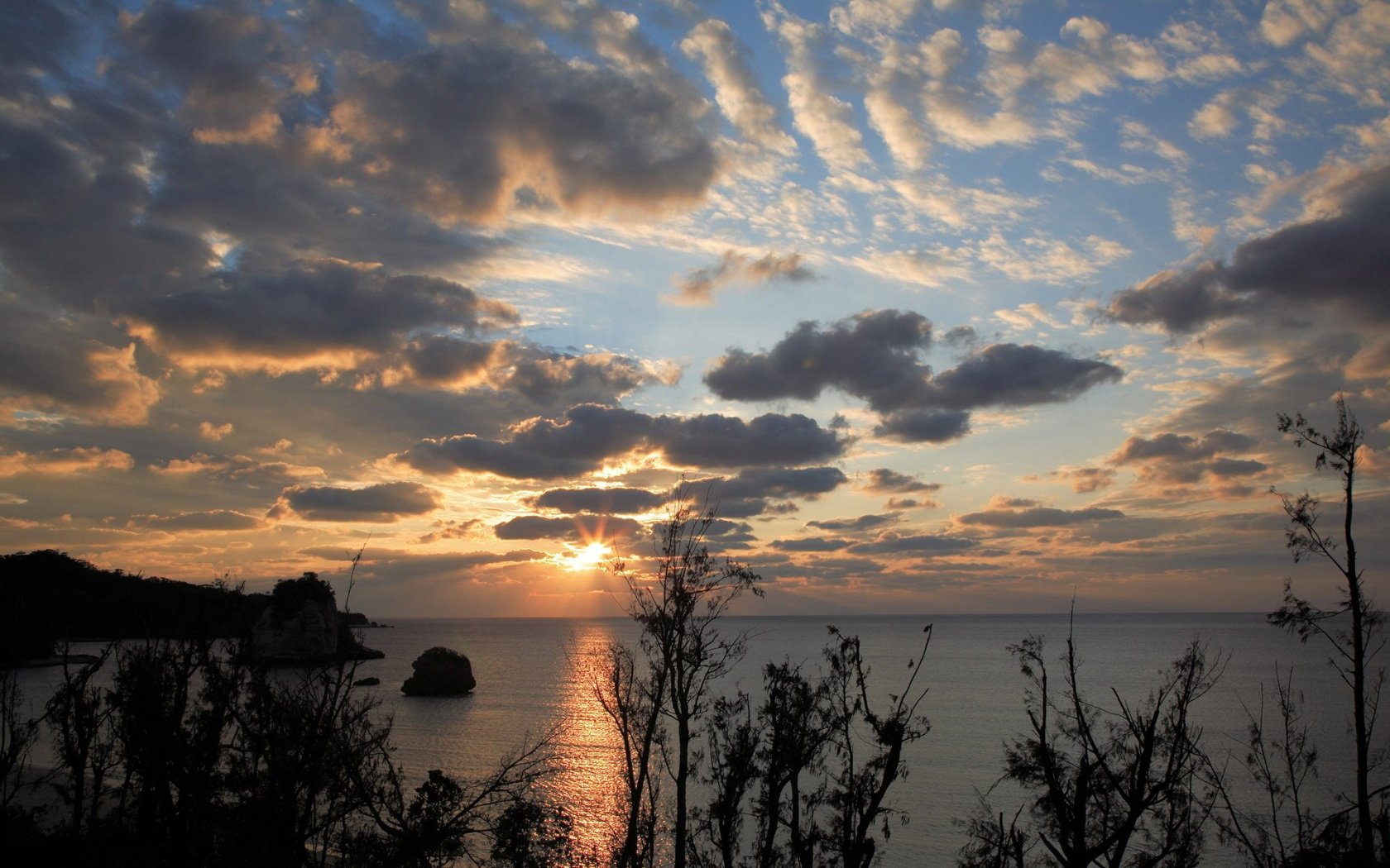 Download Nature Sunset Wallpaper