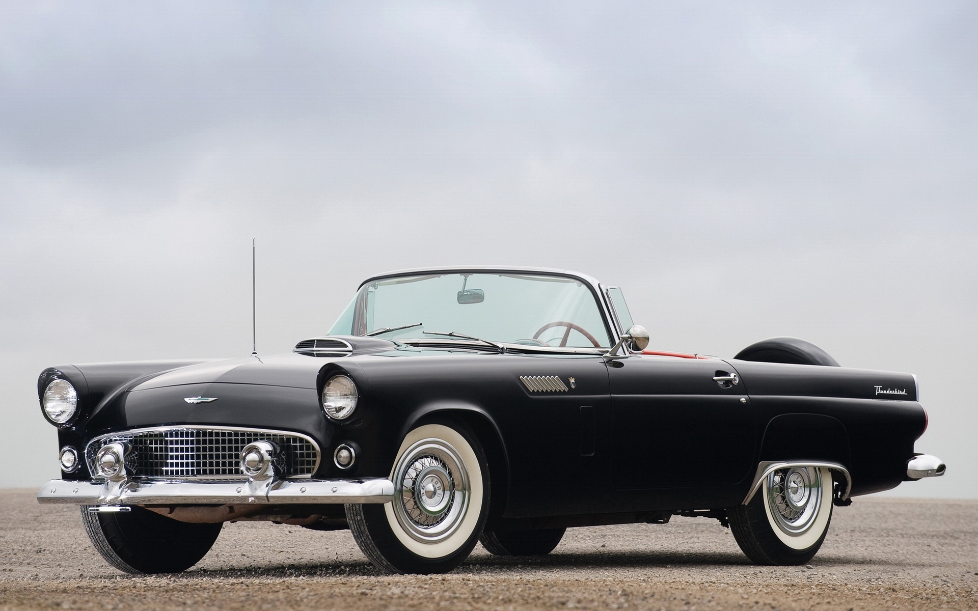 Vehicles 1956 Ford Thunderbird HD Wallpaper | Background Image