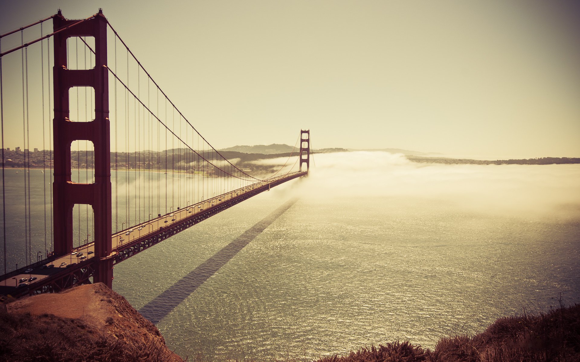 Man Made Golden Gate HD Wallpaper
