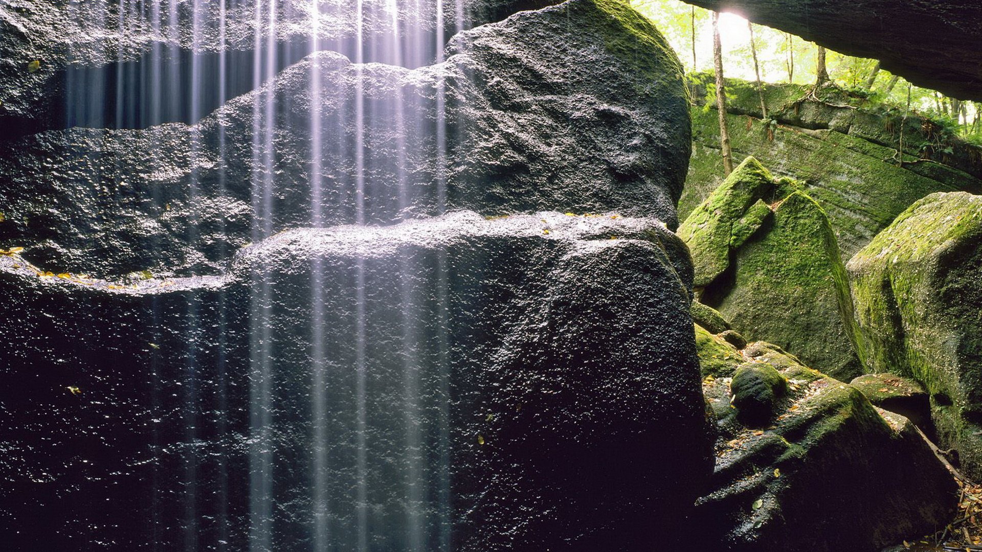 Download Nature Waterfall HD Wallpaper