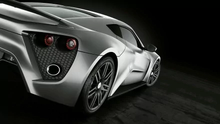 silver car car supercar Zenvo vehicle Zenvo ST1 HD Desktop Wallpaper | Background Image