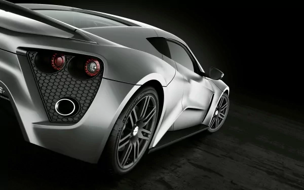 silver car car supercar Zenvo vehicle Zenvo ST1 HD Desktop Wallpaper | Background Image
