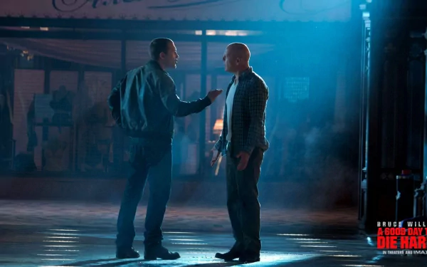 Jai Courtney die hard Bruce Willis movie A Good Day to Die Hard HD Desktop Wallpaper | Background Image