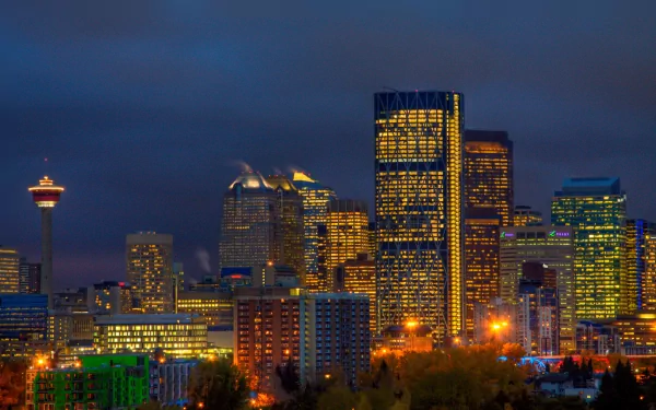 Canada Alberta man made Calgary HD Desktop Wallpaper | Background Image