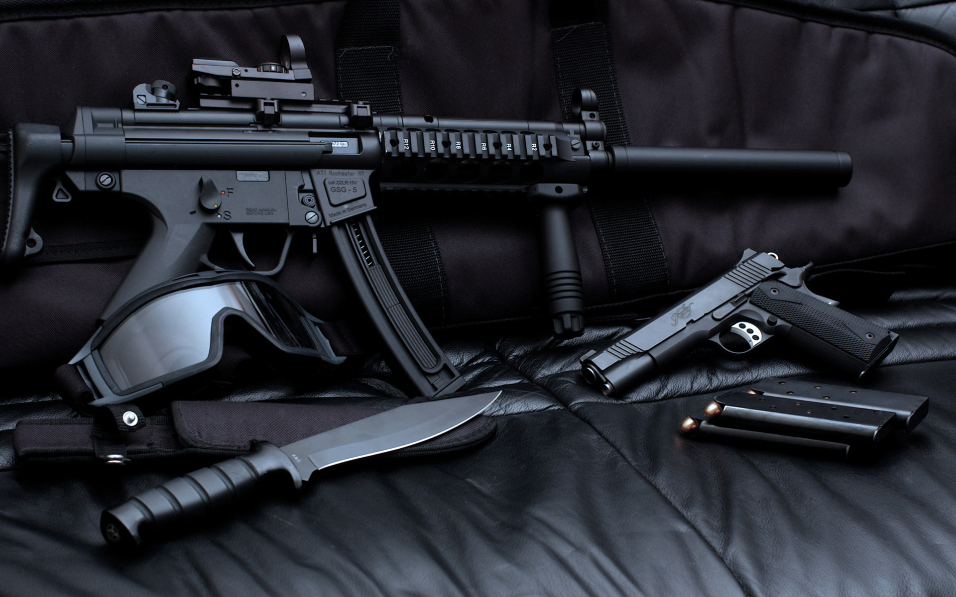 Submachine Gun Full HD Wallpaper and Background Image ...