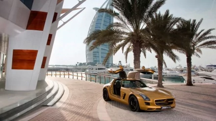 vehicle Mercedes-Benz SLS AMG HD Desktop Wallpaper | Background Image