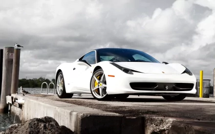 vehicle Ferrari 458 Italia HD Desktop Wallpaper | Background Image