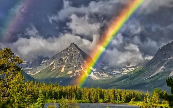 nature rainbow HD Desktop Wallpaper | Background Image