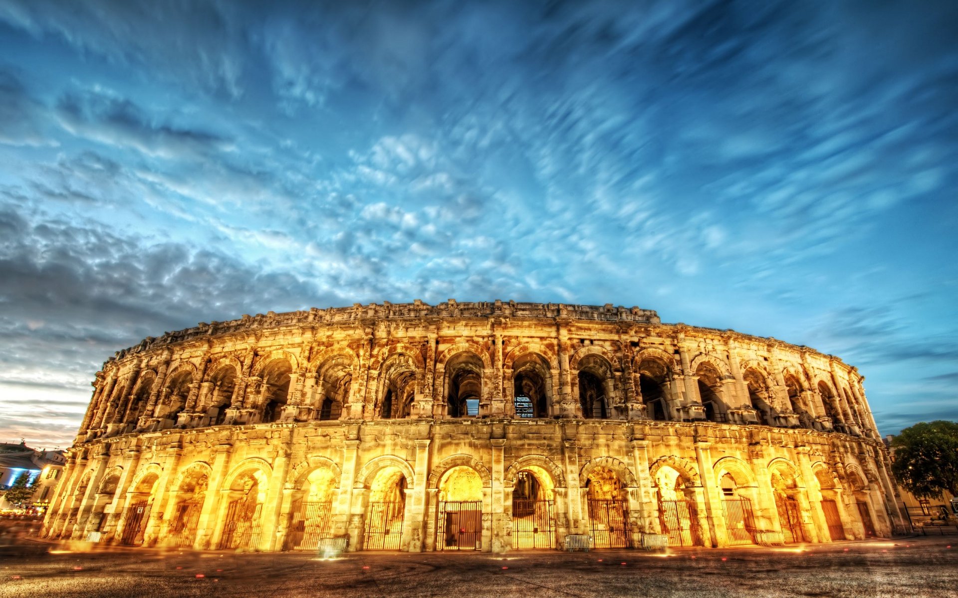 Download Man Made Colosseum HD Wallpaper