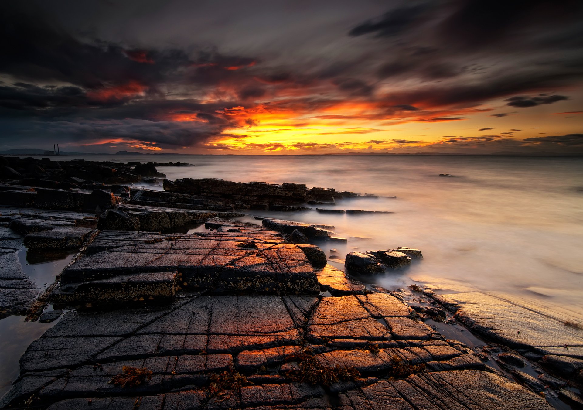 Download Nature Sunset HD Wallpaper