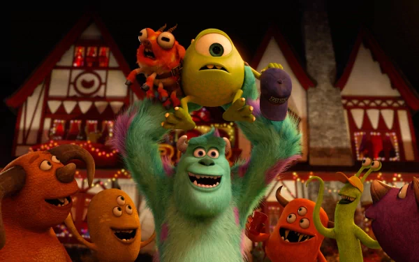James P. Sullivan Mike Wazowski movie Monsters University HD Desktop Wallpaper | Background Image
