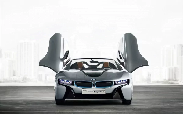 vehicle BMW i8 Concept Spyder HD Desktop Wallpaper | Background Image
