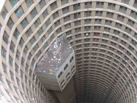 tower man made ponte city apartments HD Desktop Wallpaper | Background Image