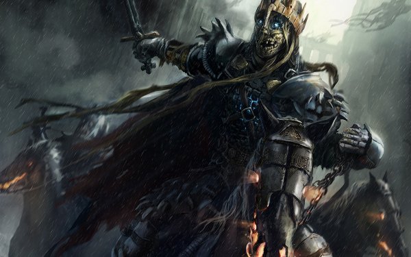 Dark Warrior Horse Fantasy HD Wallpaper | Background Image