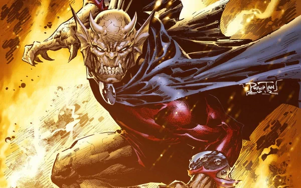 creature demon Etrigan the Demon Comic the demon HD Desktop Wallpaper | Background Image
