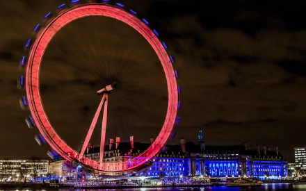 London Eye London man made ferris wheel HD Desktop Wallpaper | Background Image