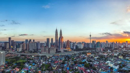 Petronas Towers Malaysia man made Kuala Lumpur HD Desktop Wallpaper | Background Image