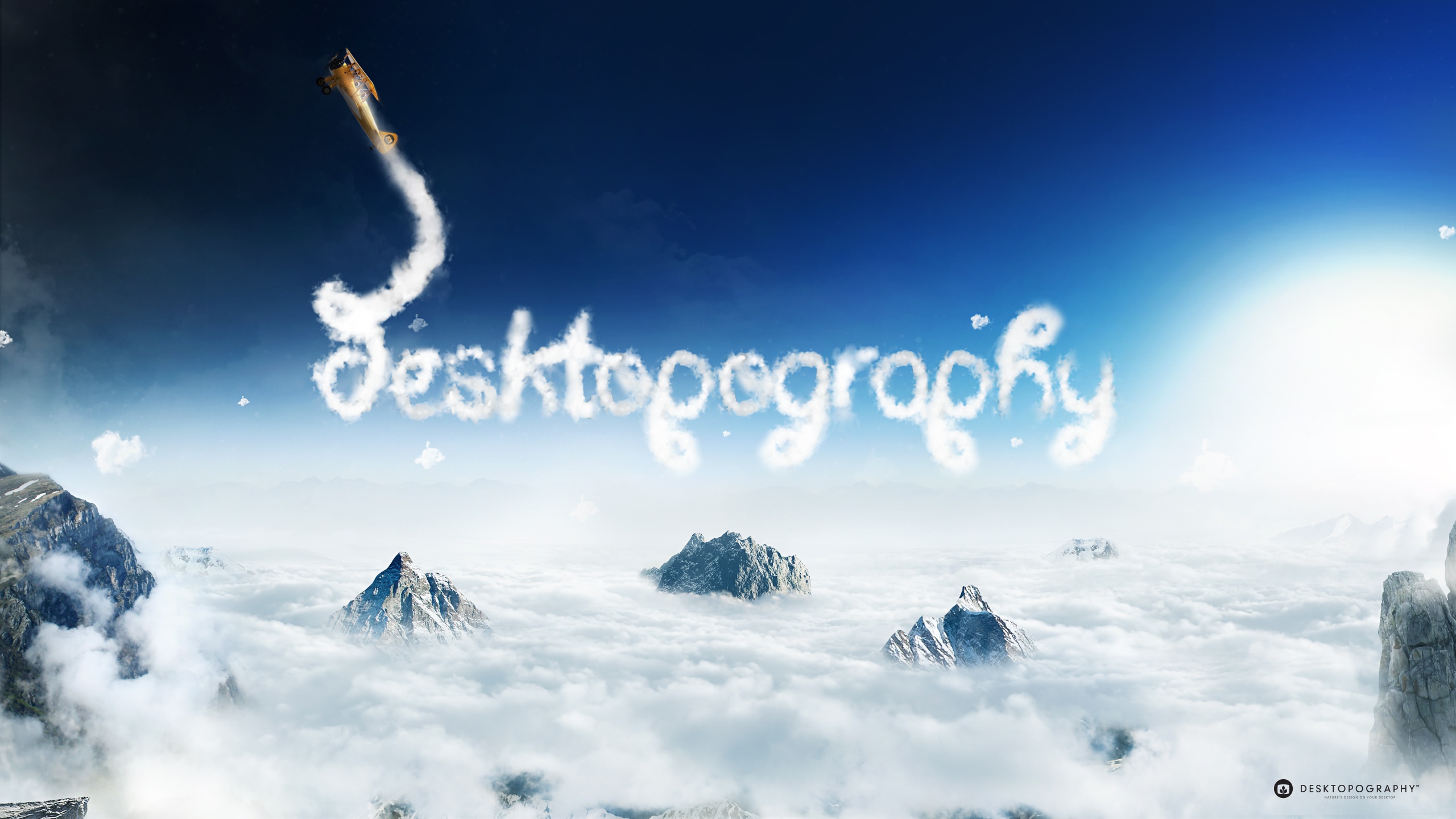 Artistic Desktopography HD Wallpaper | Background Image